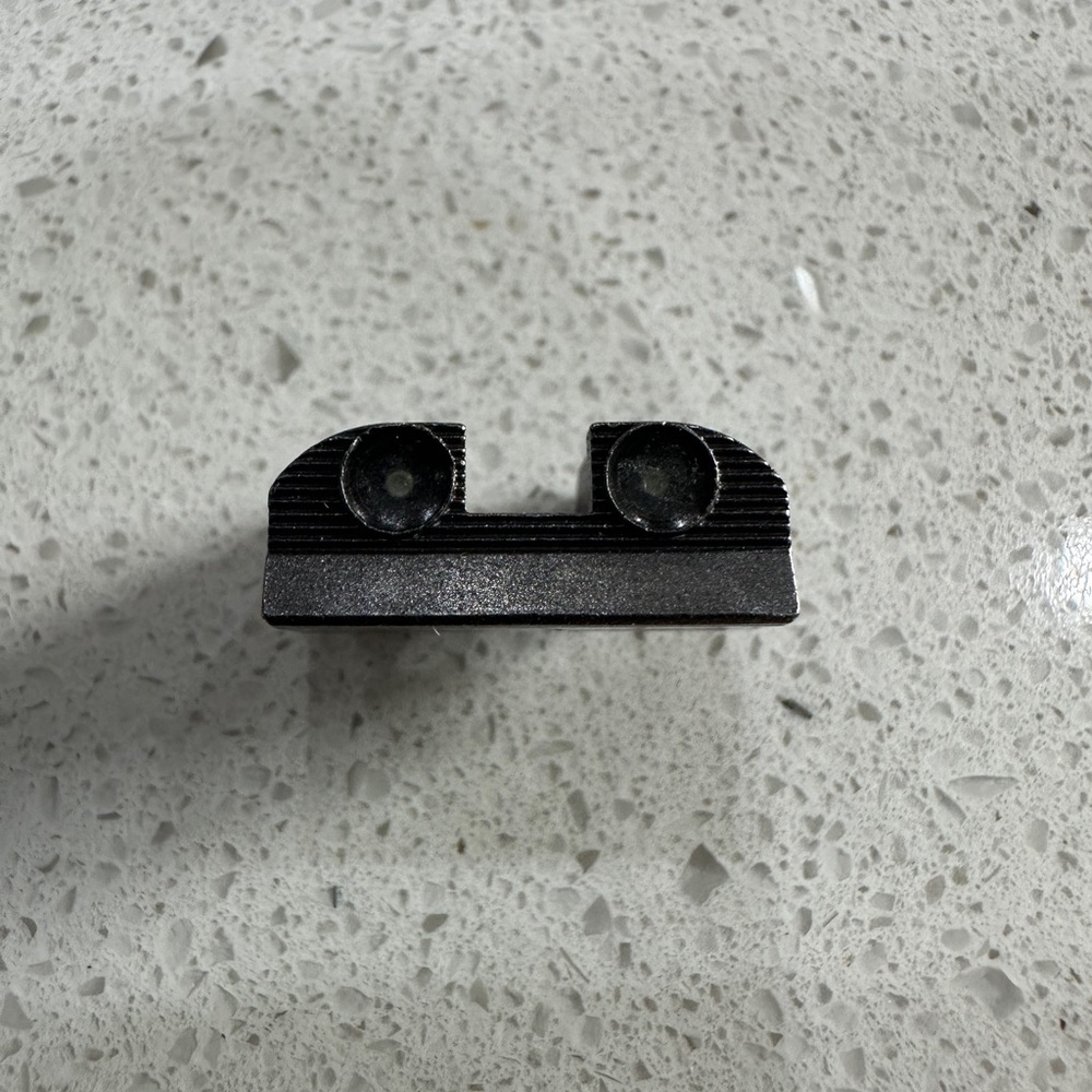 Sig Sauer P series OEM rear #8 high contrast sight. New take off.